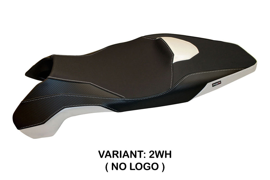Honda X-ADV 750 2017-2020 Seat Cover Tappezzeria Italia in White and Black