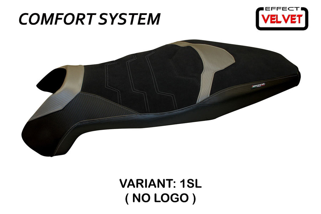 Honda X-ADV 750 2017-2020 Seat Cover Tappezzeria Italia Comfort in Silver and Black