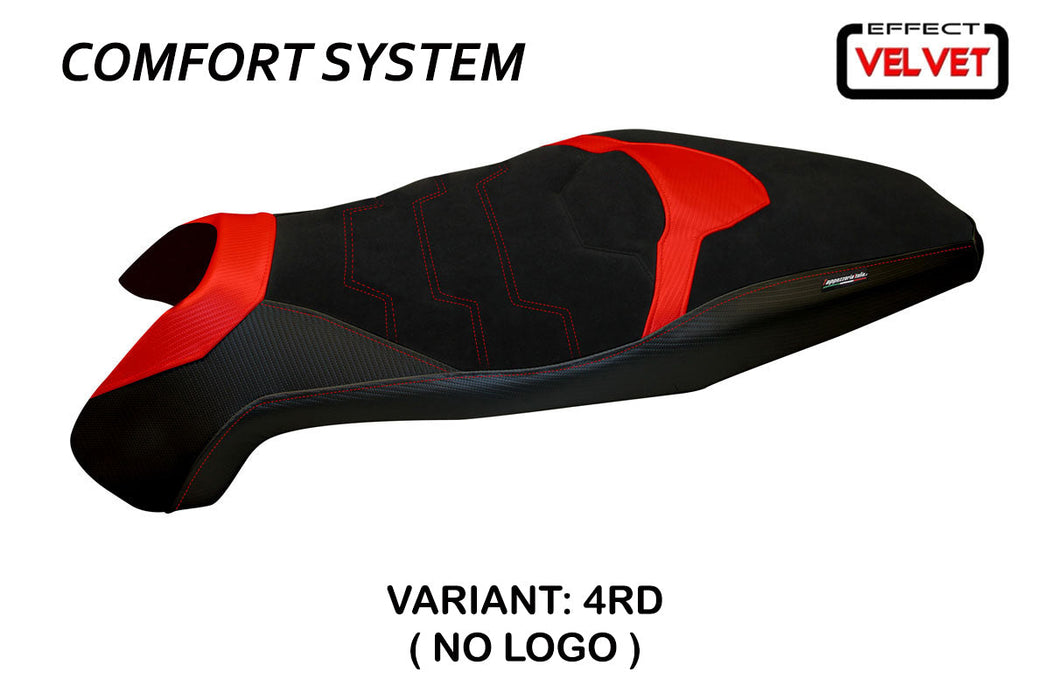 Honda X-ADV 750 2017-2020 Seat Cover Tappezzeria Italia Comfort in Red and Black
