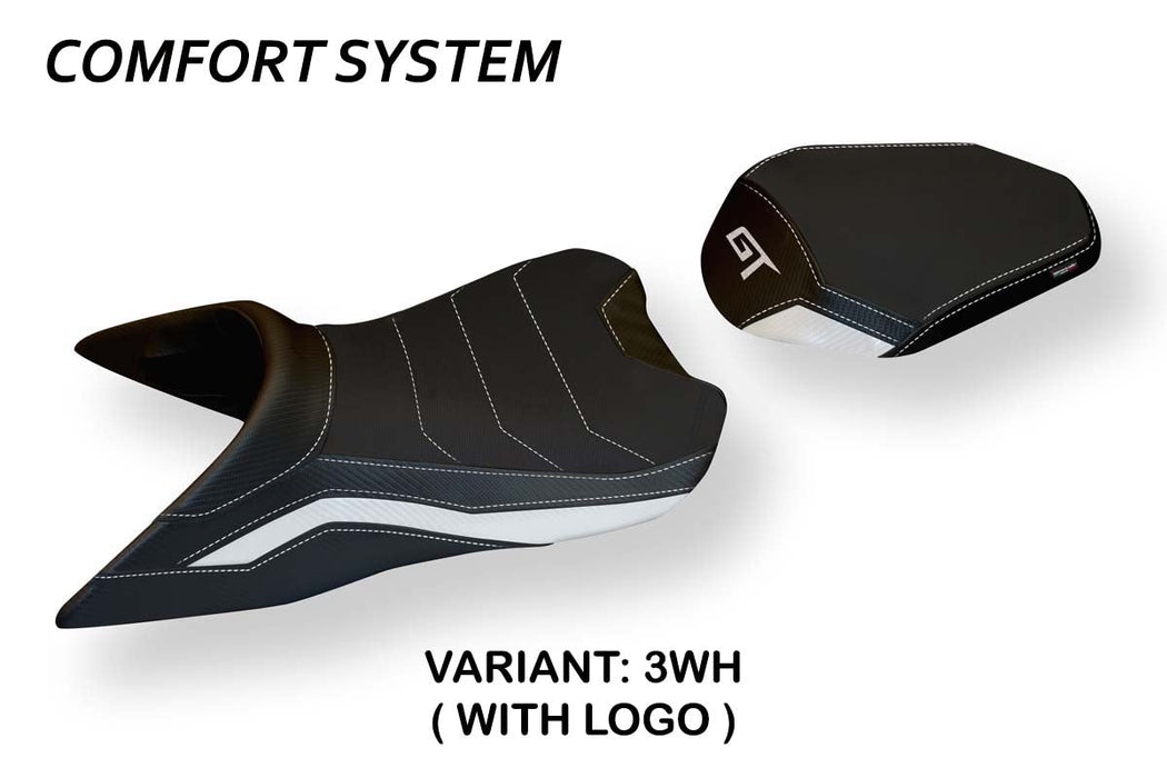 KTM 1290 Super Duke GT 2019-2024 Seat Cover Tappezzeria Italia Comfort in White