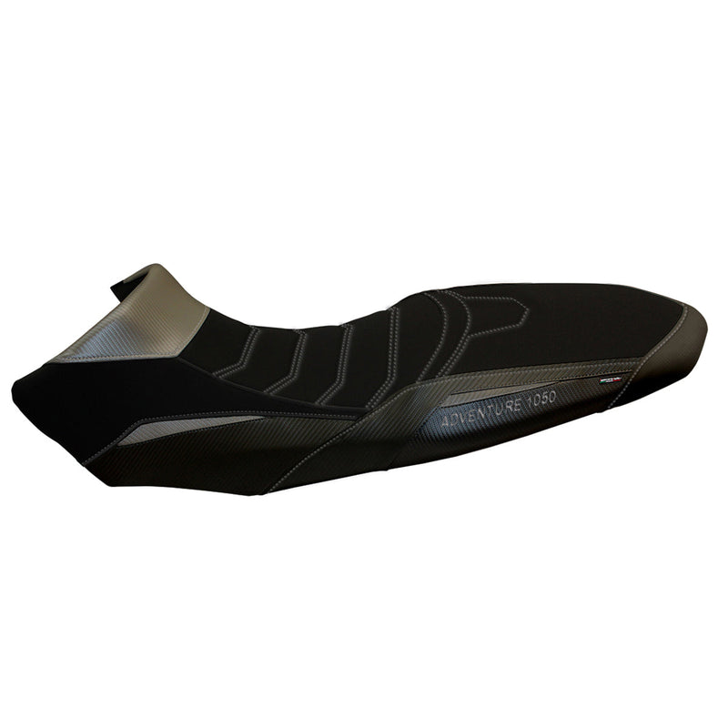 KTM 1050 Adventure 2015-2016 Seat Cover Tappezzeria Italia Comfort in Grey and Black