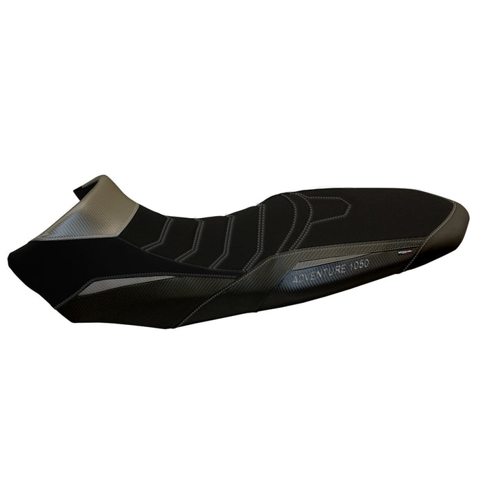 KTM 1050 Adventure 2015-2016 Seat Cover Tappezzeria Italia Comfort in Grey and Black