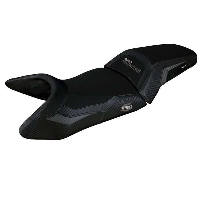 KTM 1290 Super Adventure S 2021-2024 Seat Cover Tappezzeria Italia in Grey and Black