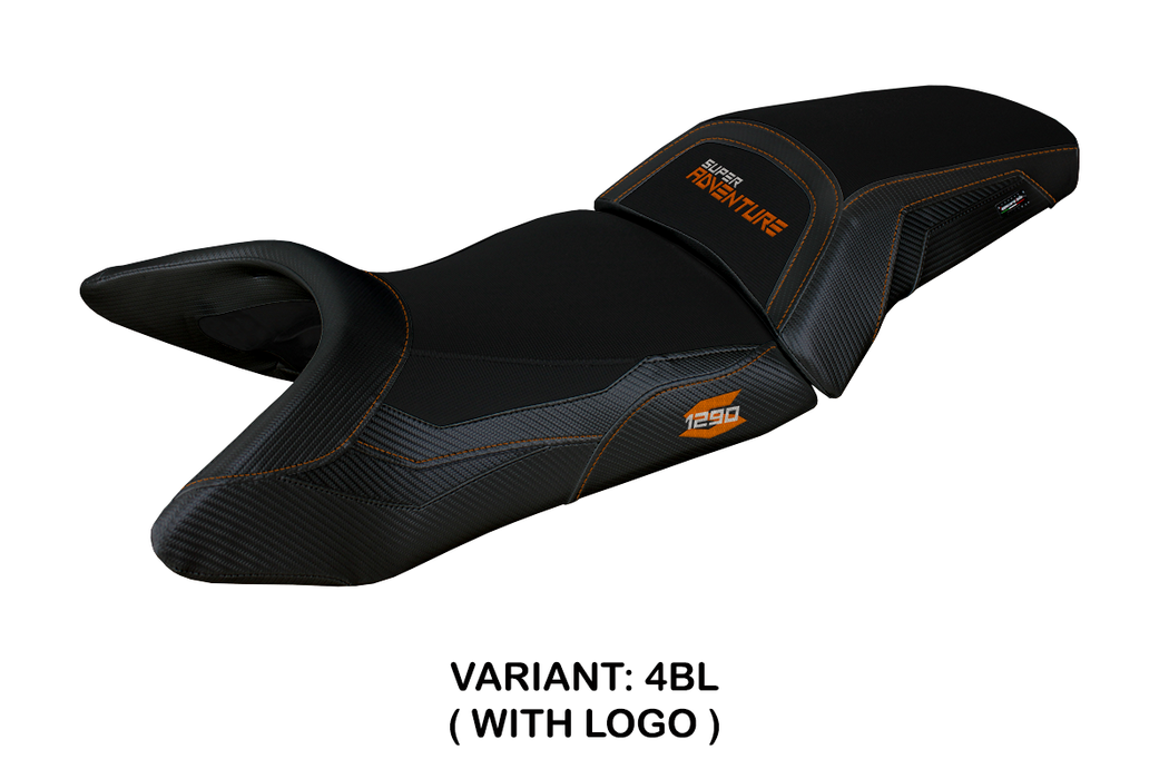 KTM 1290 Super Adventure S 2021-2024 Seat Cover Tappezzeria Italia in Black