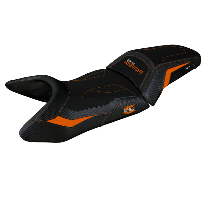 KTM 1290 Super Adventure S 2021-2024 Seat Cover Tappezzeria Italia Comfort in Orange