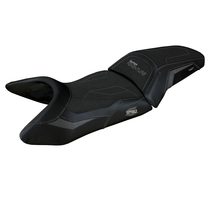 KTM 1290 Super Adventure S 2021-2024 Seat Cover Tappezzeria Italia Ultragrip in Grey