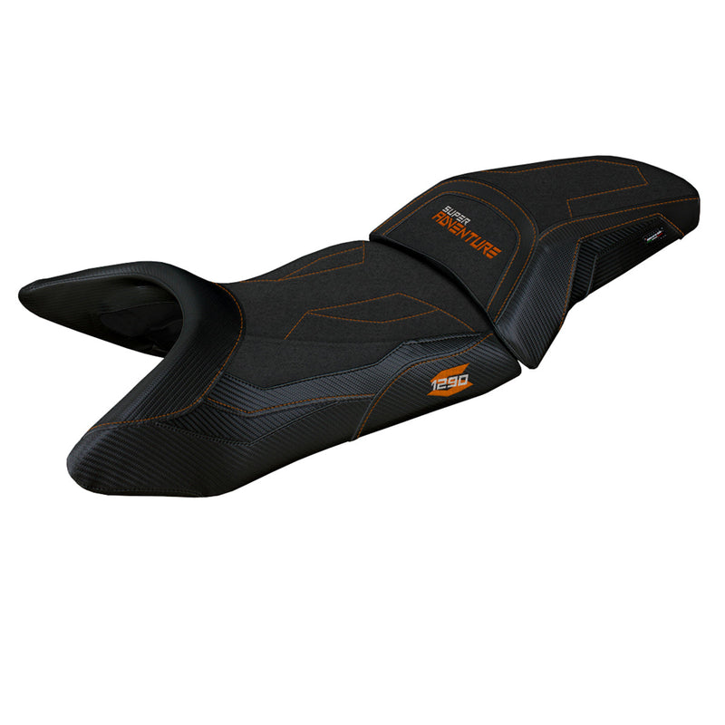 KTM 1290 Super Adventure S 2021-2024 Seat Cover Tappezzeria Italia Ultragrip in Black