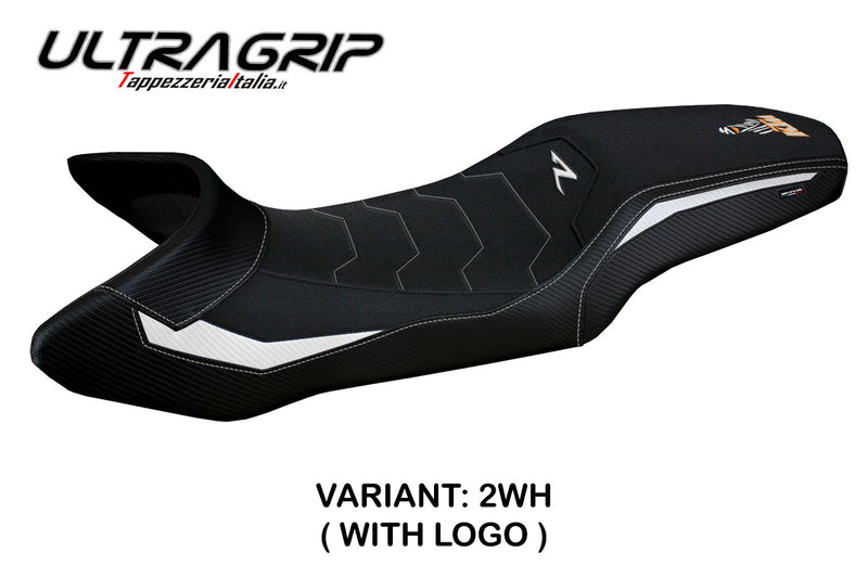 KTM 1290 Super Adventure R 2021-2023 Seat Cover Tappezzeria Italia Ultragrip in White