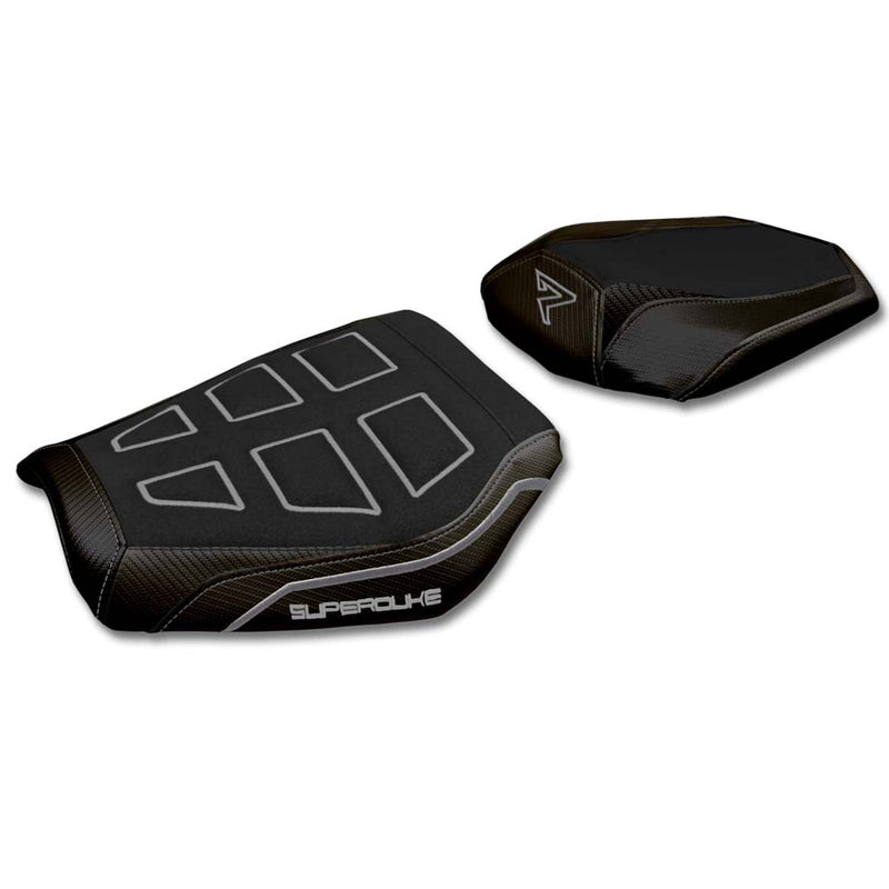 KTM 1290 Super Duke R 2020-2023 Seat Cover Tappezzeria Italia Ultragrip in Black