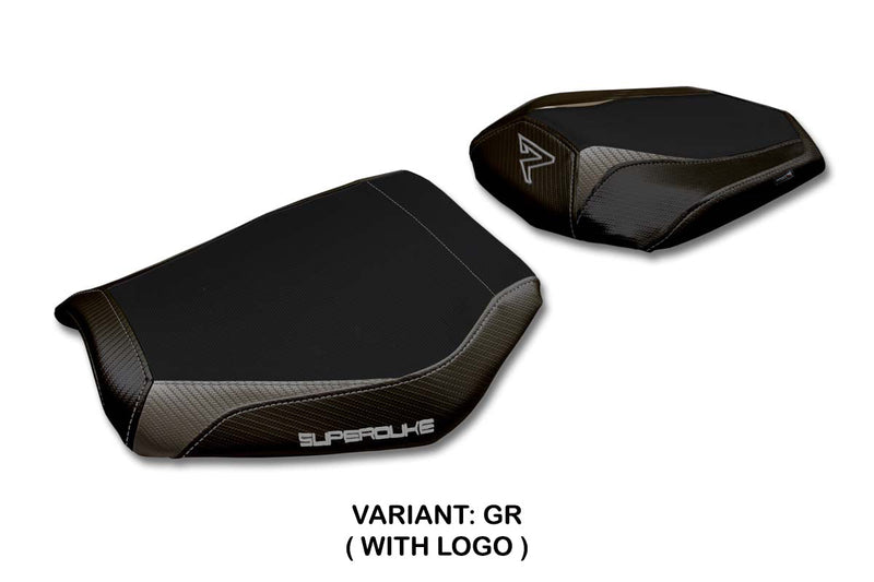 KTM 1390 Super Duke R 2024 Seat Cover Tappezzeria Italia in Grey and Black
