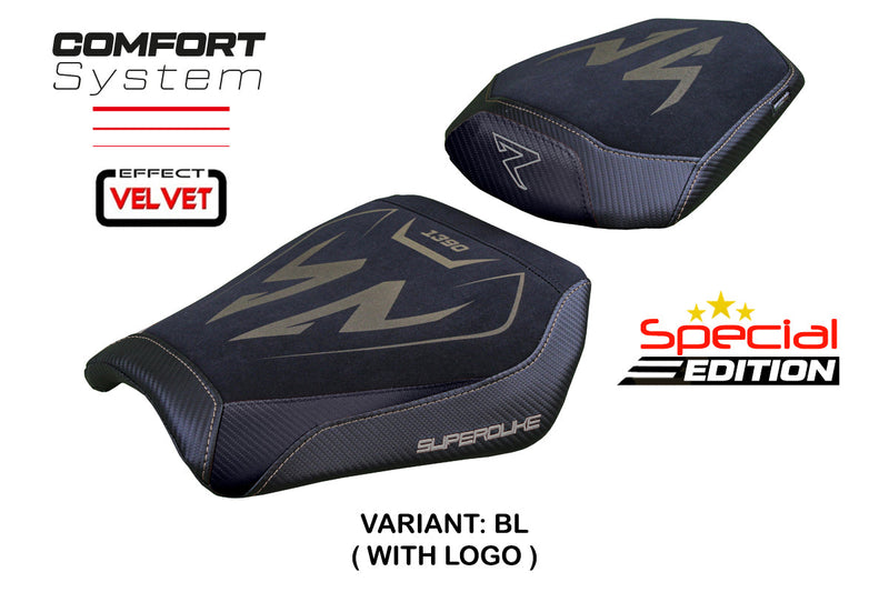 KTM 1390 Super Duke R 2024 Seat Cover Tappezzeria Italia Special Ed. Comfort in Black