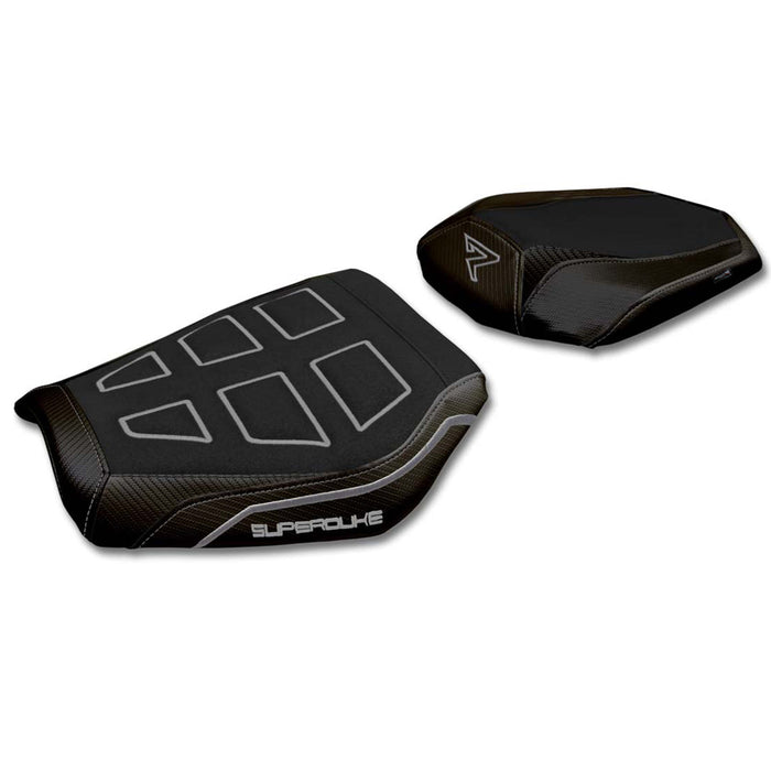 KTM 1390 Super Duke R 2024 Seat Cover Tappezzeria Italia Ultragrip in Black