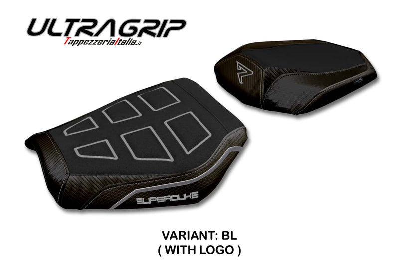 KTM 1390 Super Duke R 2024 Seat Cover Tappezzeria Italia Ultragrip in Black
