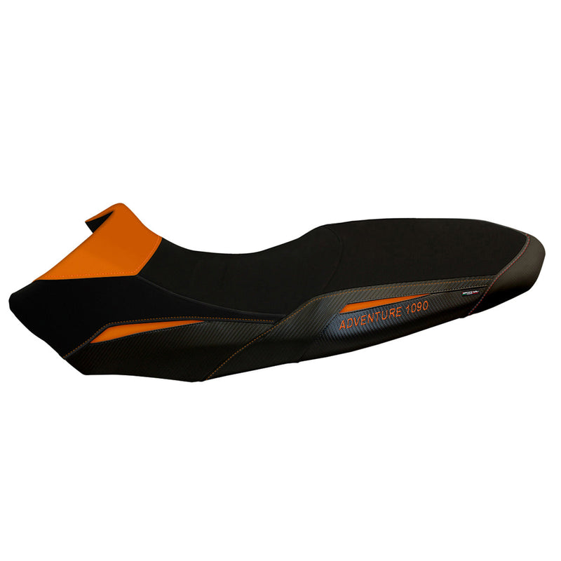 KTM 1090 Adventure R 2017-2019 Seat Cover Tappezzeria Italia in Orange and Black