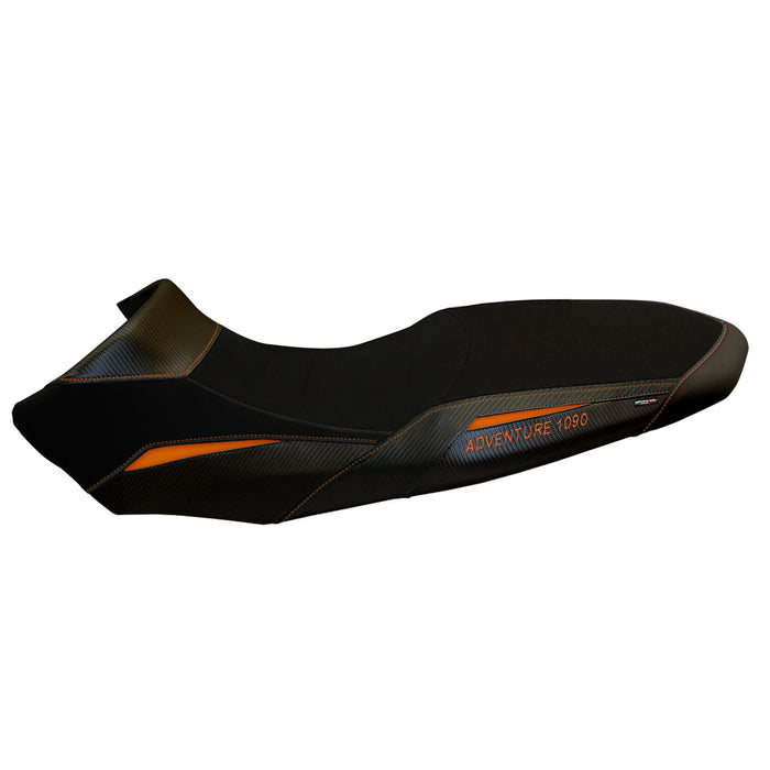 KTM 1090 Adventure R 2017-2019 Seat Cover Tappezzeria Italia in Black Orange SE