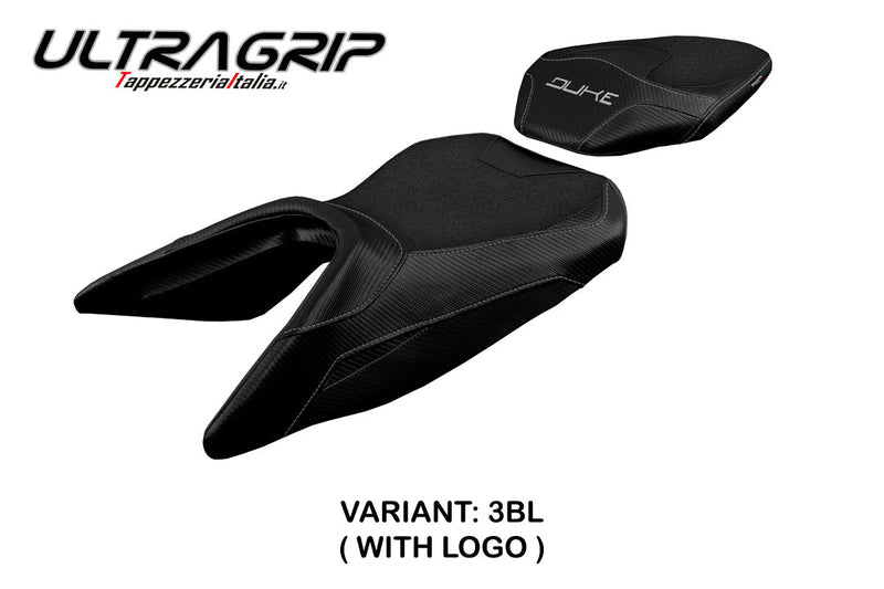KTM 250 Duke 2017-2023 Seat Cover Tappezzeria Italia Ultragrip in Black