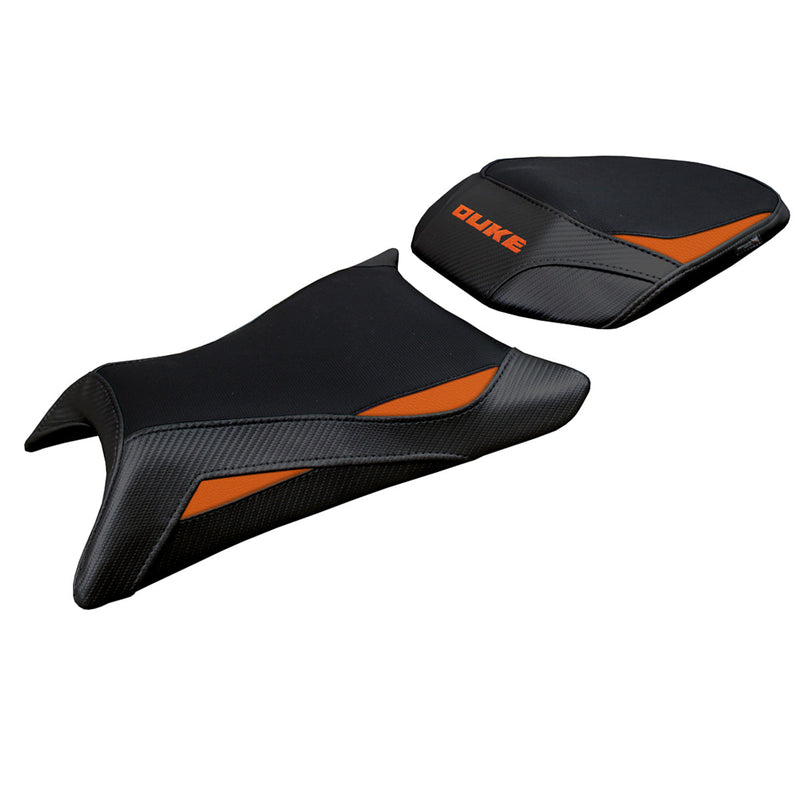 KTM 390 Duke 2024 2025 Seat Cover Tappezzeria Black Orange