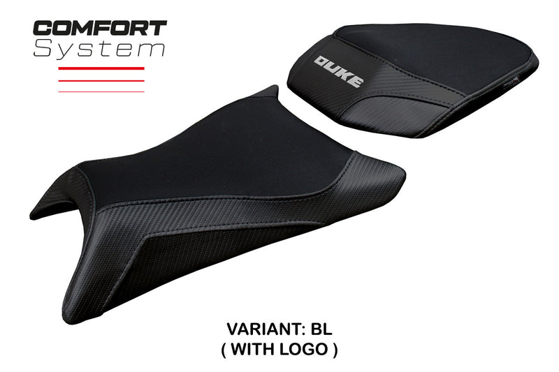 KTM 390 Duke 2024 2025 Seat Cover Tappezzeria Comfort Black