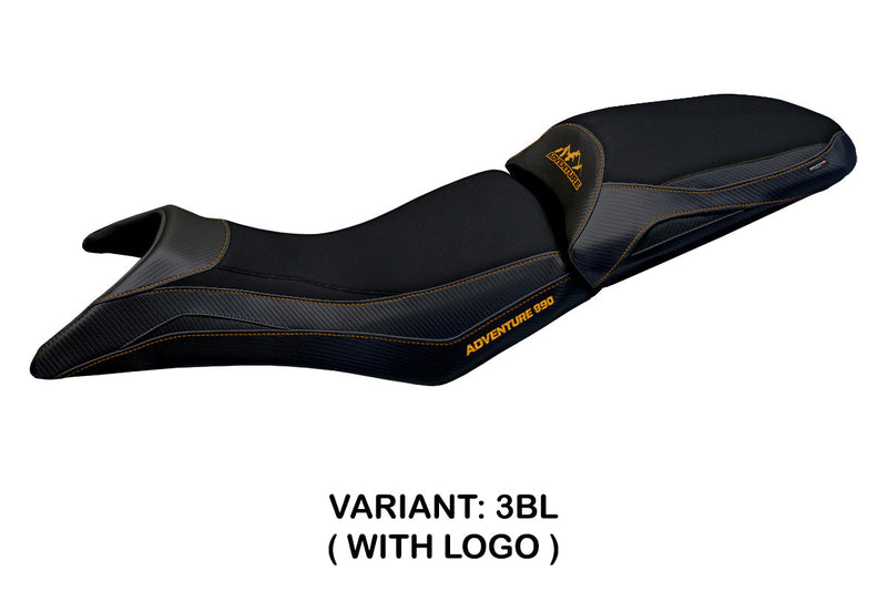 KTM 890 Adventure 2021-2024 Seat Cover Tappezzeria Italia in Black