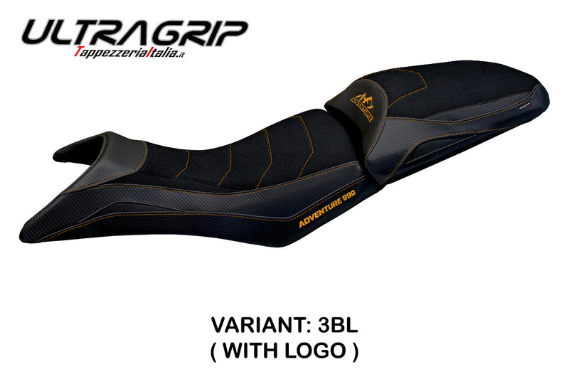 KTM 890 Adventure 2021-2024 Seat Cover Tappezzeria Italia Ultragrip in Black
