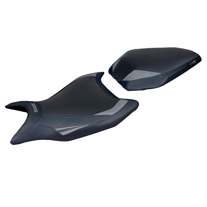KTM 990 Duke 2024 Seat Cover Tappezzeria Italia in Grey and Black