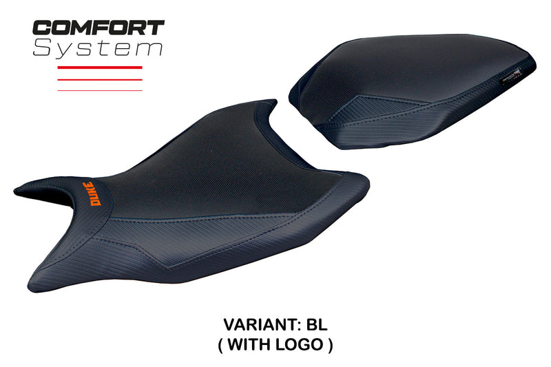 KTM 990 Duke 2024 Seat Cover Tappezzeria Italia Comfort in Black