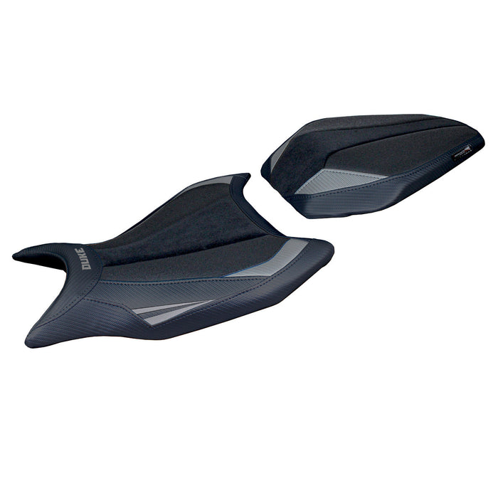 KTM 990 Duke 2024 Seat Cover Tappezzeria Italia Ultragrip in Grey and Black