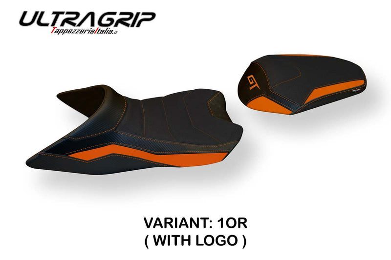 KTM 1290 Super Duke GT 2019-2024 Seat Cover Tappezzeria Italia Ultragrip in Orange