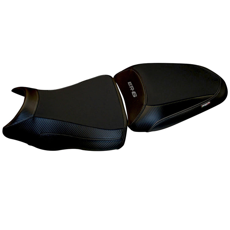 Kawasaki ER-6N ER-6F 2012-2016 Seat Cover Tappezzeria Italia in Black