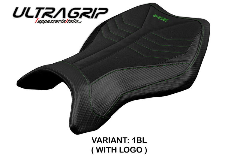 Kawasaki Ninja H2 H2R 2015-2024 Seat Cover Tappezzeria Italia Ultragrip in Black