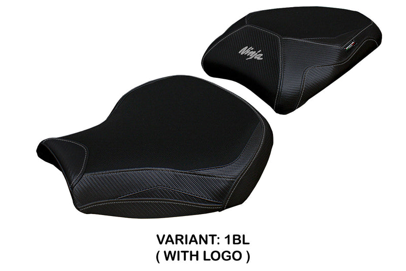 Kawasaki Ninja H2 1000SX 2018-2024 Seat Cover Tappezzeria Italia in Black