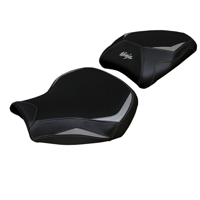 Kawasaki Ninja H2 1000SX 2018-2024 Seat Cover Tappezzeria Italia in Silver