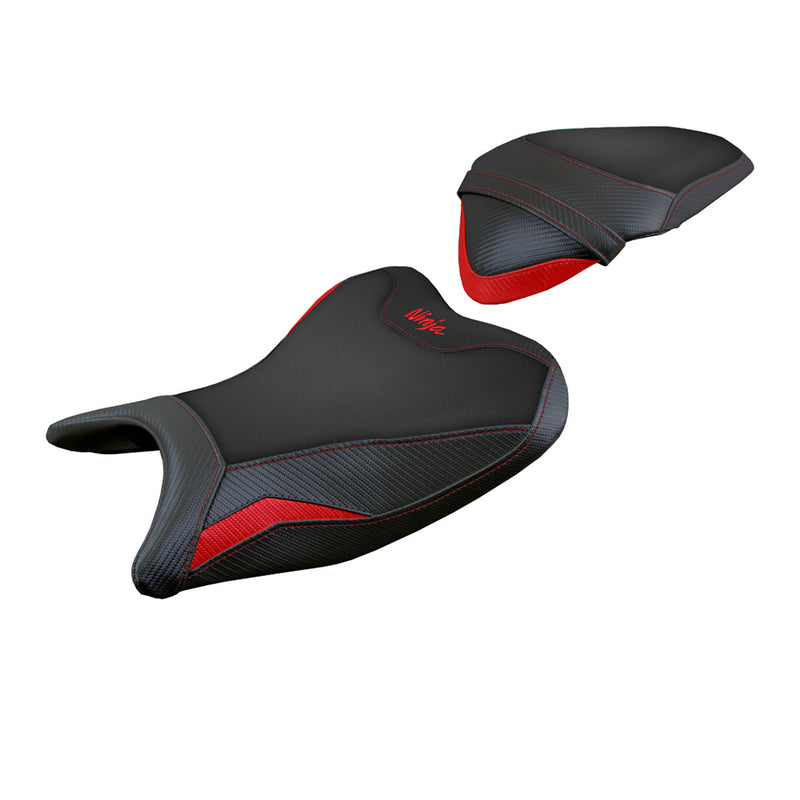 Kawasaki Ninja 250 2018 2019 Seat Cover Tappezzeria Italia Comfort in Red and Black