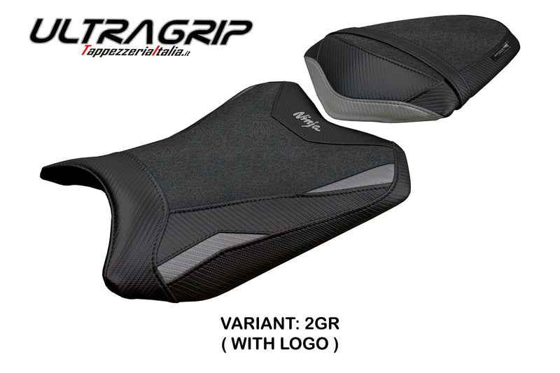 Kawasaki Ninja 300 2013-2017 Seat Cover Tappezzeria Ultragrip Grey