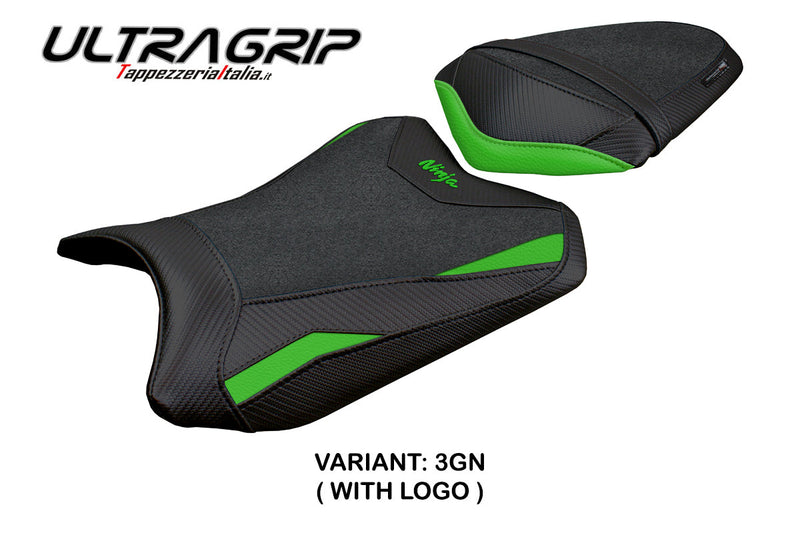 Kawasaki Ninja 300 2013-2017 Seat Cover Tappezzeria Ultragrip Green