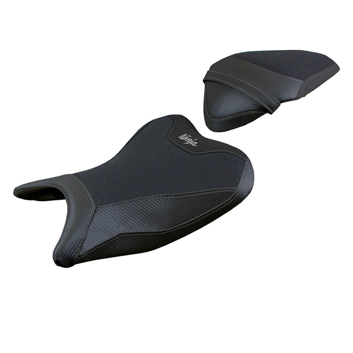 Kawasaki Ninja 400 2018-2023 Seat Cover Tappezzeria Italia Ultragrip in Black