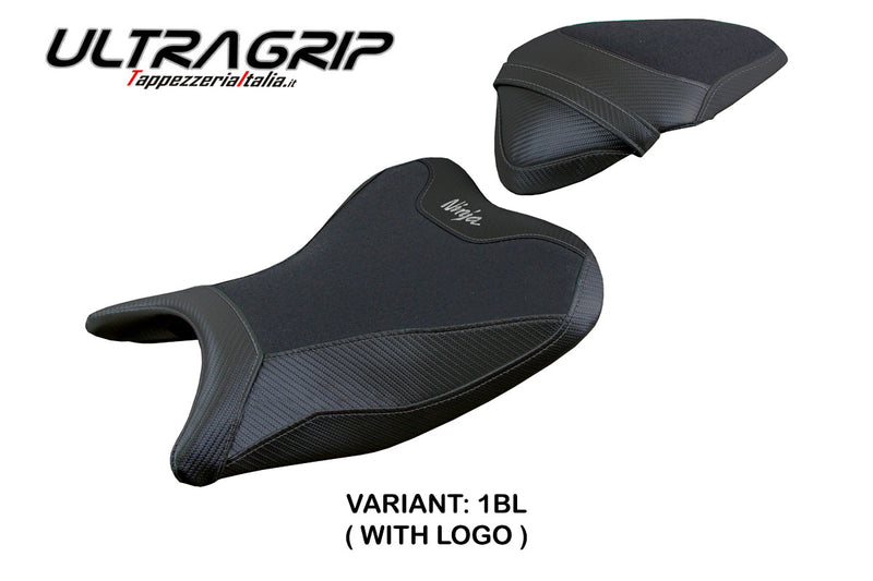 Kawasaki Ninja 400 2018-2023 Seat Cover Tappezzeria Italia Ultragrip in Black