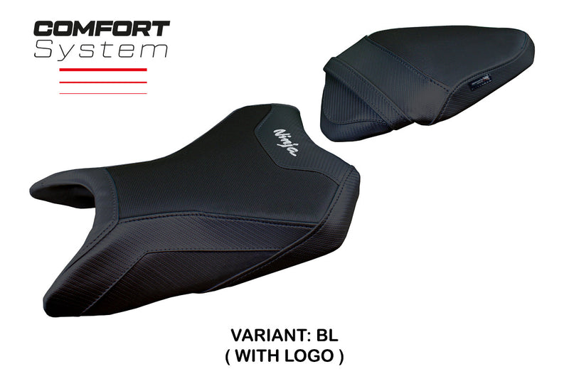 Kawasaki Ninja 500 2024 Seat Cover Tappezzeria Italia Comfort in Black