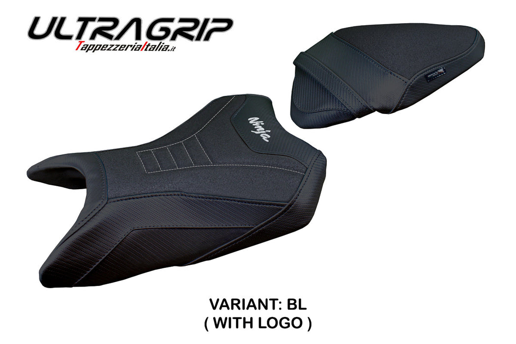 Kawasaki Ninja 500 2024 Seat Cover Tappezzeria Italia Ultragrip in Black