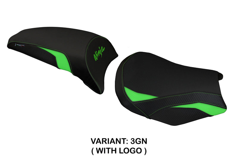 Kawasaki Ninja 650 Z650 2017-2024 Seat Cover Tappezzeria Italia in Green