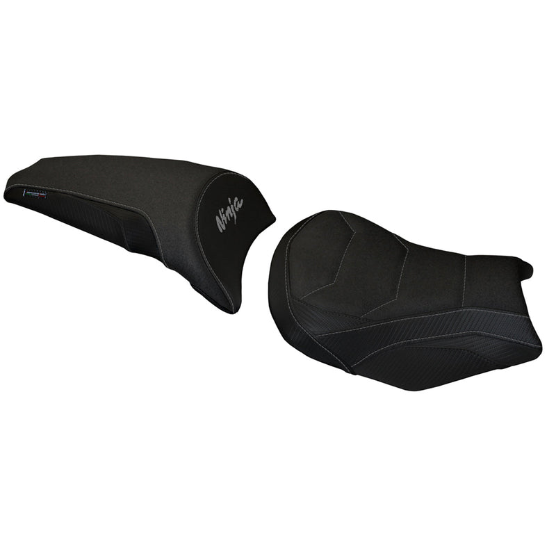 Kawasaki Ninja 650 Z650 2017-2024 Seat Cover Tappezzeria Italia Ultragrip in Black