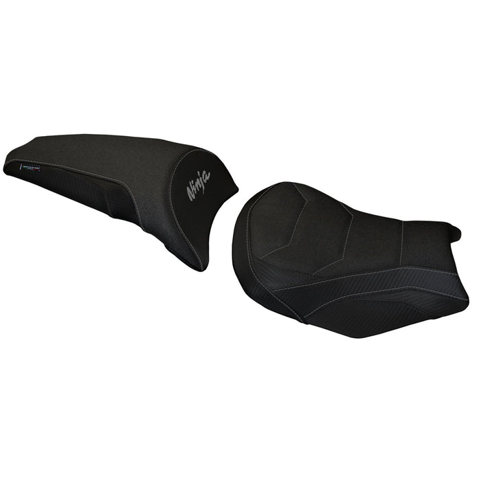 Kawasaki Ninja 650 Z650 2017-2024 Seat Cover Tappezzeria Italia Ultragrip in Black