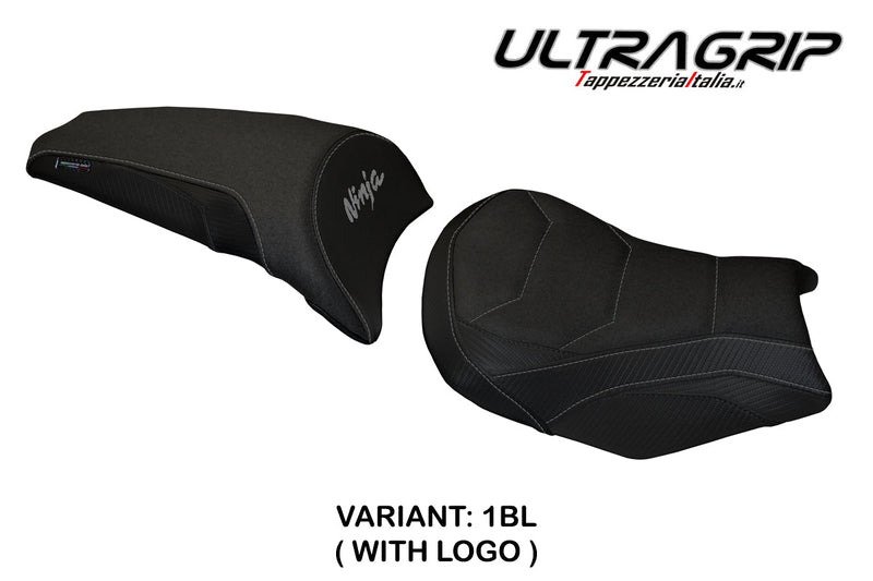 Kawasaki Ninja 650 Z650 2017-2024 Seat Cover Tappezzeria Italia Ultragrip in Black