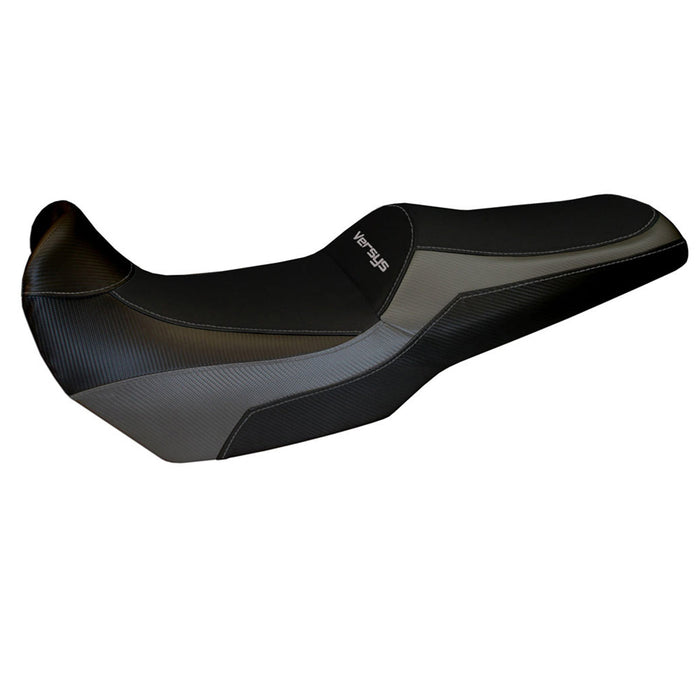 Kawasaki Versys 1000 2011-2018 Seat Cover Tappezzeria Italia in Grey and Black