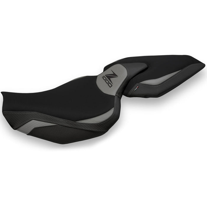 Kawasaki Z1000 2014-2021 Seat Cover Tappezzeria Italia in Grey and Black