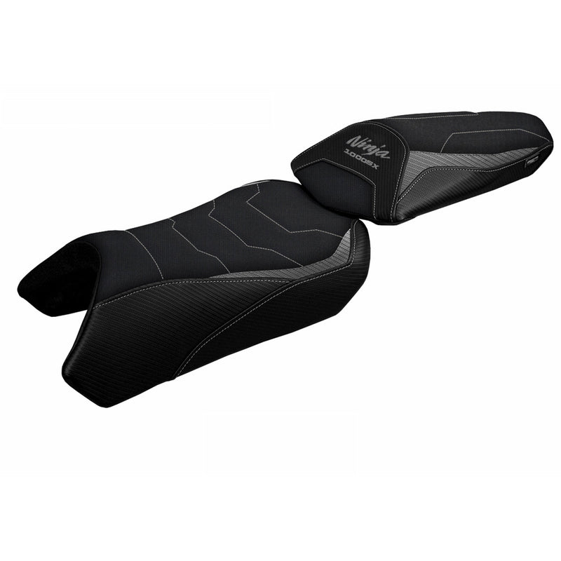 Kawasaki Ninja 1000 2020-2024 Seat Cover Tappezzeria Italia Comfort in Grey