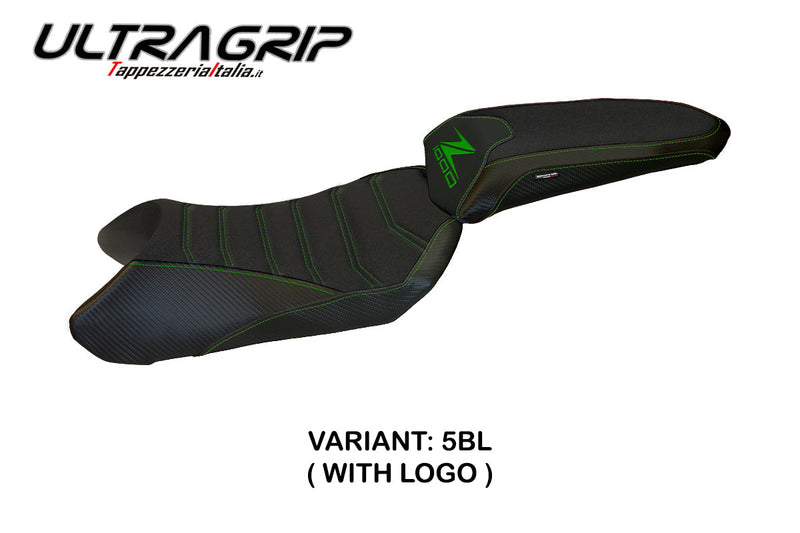 Kawasaki Ninja 1000 2011-2016 Seat Cover Tappezzeria Italia Ultragrip in Black
