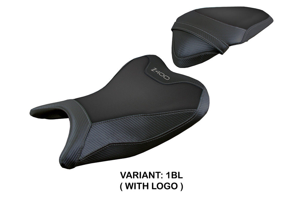 Kawasaki Z400 2018-2023 Seat Cover Tappezzeria Italia Black