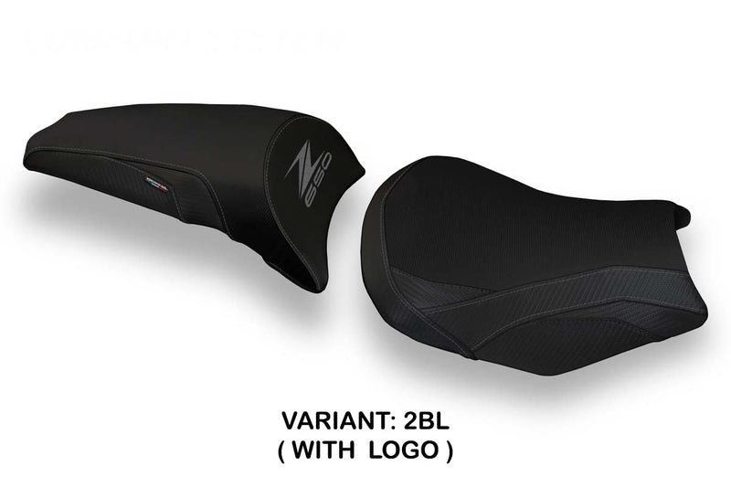 Kawasaki Z650 2017-2024 Seat Cover Tappezzeria Italia in Black