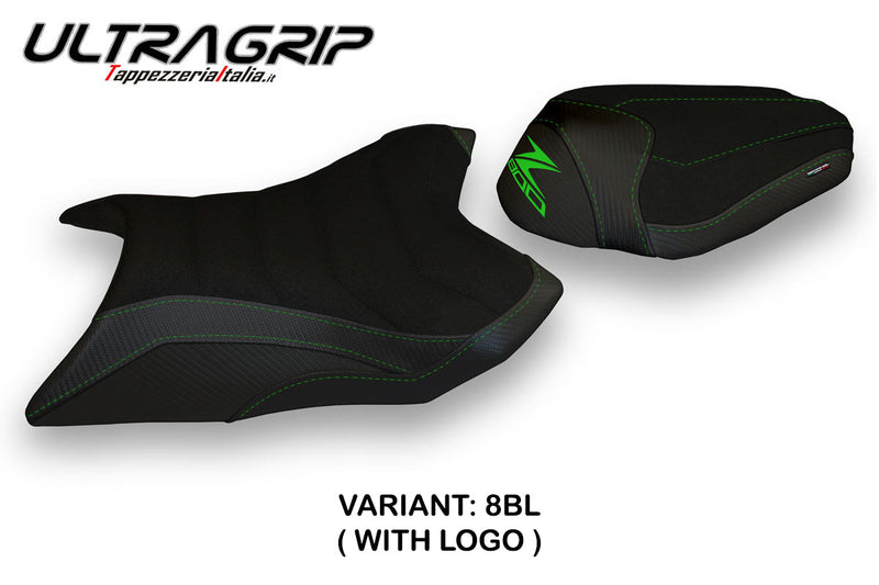 Kawasaki Z800 2013-2016 Seat Cover Tappezzeria Italia Ultragrip in Black
